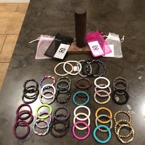Sashka Co. + Laura and Lily anklet and bracelet lot